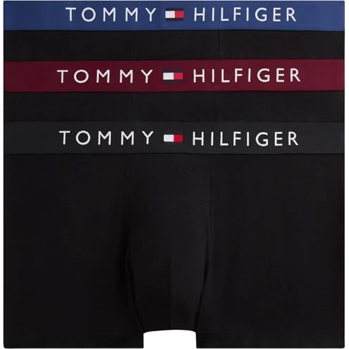 Oferta limitada: Tommy Hilfiger 3P Trunk WB UM0UM03908 - Traje de baño para Hombre, Multicolor (DP Rge/Blk/Blue Jean), Talla S de 44.90 € a 29.35 € (ahorro 35%)