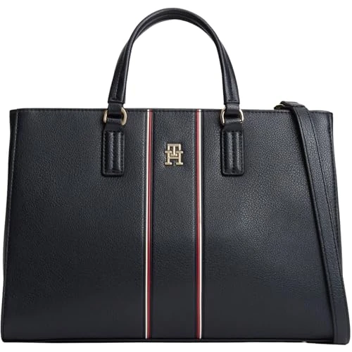 Offerta a tempo: Tommy Hilfiger Th Daily Satchel Corp AW0AW18644 Borsa a tracolla, BLU (Space Blue), taglia unica - 38% da 121.82 € a 75.66 €