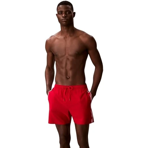 Offre limitée : Calvin Klein Core Lv00N61002 Short de Bain pour Homme Rouge Taille XXL 12,7 cm de 48.95 € à 48.95 € (0.00% de remise)