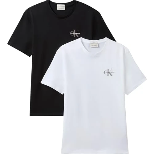 Zeitlich begrenztes Angebot: Calvin Klein Herren Ss 30S Classic Micro Monologo Te LV04RF279G Tees, Multi, XXS von 59.90 € auf 44.99 € (25% Rabatt)