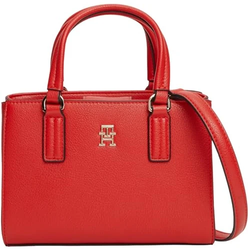 Offre limitée : Tommy Hilfiger Mini fourre-tout Th Daily AW0AW18379 pour femme, rouge (rouge primaire), taille unique de 139.90 € à 82.61 € (41% de remise)