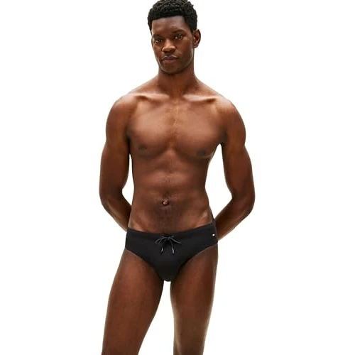 Oferta limitada: Tommy Hilfiger Bañador Hombre Brief con cordón Ajustable, Negro (Black), XXL de 49.90 € a 27.20 € (ahorro 45%)