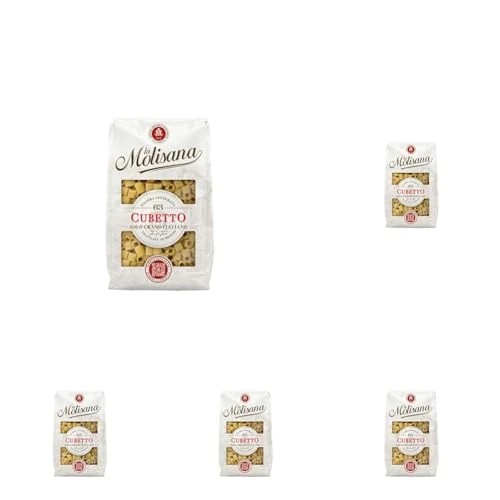 Offerta a tempo: La Molisana, Cubetto n. 63, Pasta da Solo Grano Italiano - Trafilata al Bronzo, Ruvida e Tenace con Eccellente Tenuta in Cottura - Confezione da 2500 g - 0.00% da 7.45 € a 7.45 €