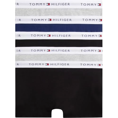 Offerta a tempo: Tommy Hilfiger 5 PK Trunk Ub0ub00601 Baule, Beige (L Gry Heather/Navy/Black), 6-7 Years Bambini e Ragazzi - 53% da 54.90 € a 26.00 €