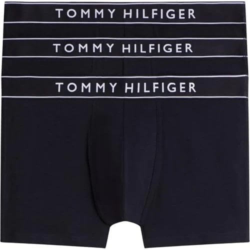 Offre limitée : Tommy Hilfiger 3P Trunk DTM UM0UM03882 Boxer pour Homme Rouge (des Sky/des Sky/des Sky), XS de 39.90 € à 19.68 € (51% de remise)