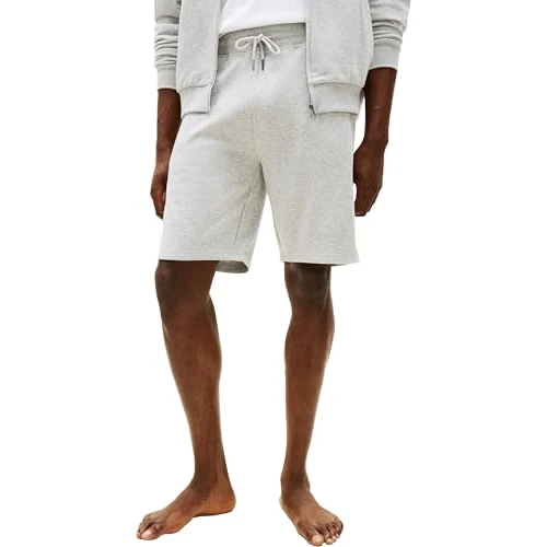 Offre limitée : Tommy Hilfiger Short de survêtement pour Homme Um0Um03452, Gris (Ice Grey Heather), M de 49.90 € à 49.90 € (0.00% de remise)