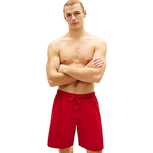 Limited-time offer: Tommy Hilfiger Men's Swimming Trunks, Red (Medium Red), Medium from $90.88 to $90.88 (save 0.00%)