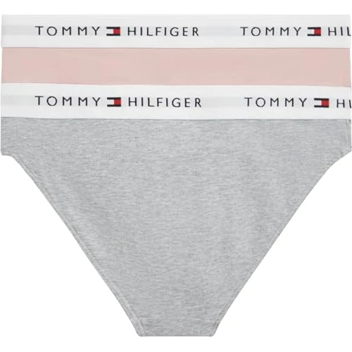Oferta limitada: Tommy Hilfiger 2 PK Bikini Ug0ug00750 Calzoncillo, Multi (Foggy Pink/L Gry Htr), 8-10 años para Niñas de 22.90 € a 22.90 € (ahorro 0.00%)