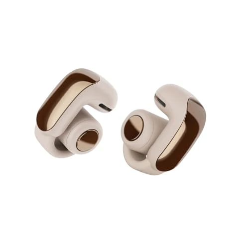Oferta limitada: Bose Ultra Open Earbuds, Auriculares inalámbricos de botón de Alta Gama y fidelidad, Auriculares Bluetooth intraurales para Running, Diseño de Moda Abierto, hasta 48 h de autonomía, Arena Madera de 349.95 € a 249.99 € (ahorro 29%)