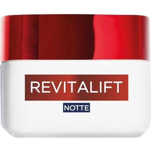Zeitlich begrenztes Angebot: L'Oréal Paris Gesichtscreme Nacht Revitalift, für alle Hauttypen, straffende Wirkung, aufgepolstert und feuchtigkeitsspendend, angereichert mit Elasti-Peptiden und Pro-Retinol, 50 ml von 16.50 € auf 16.50 € (0.00% Rabatt)