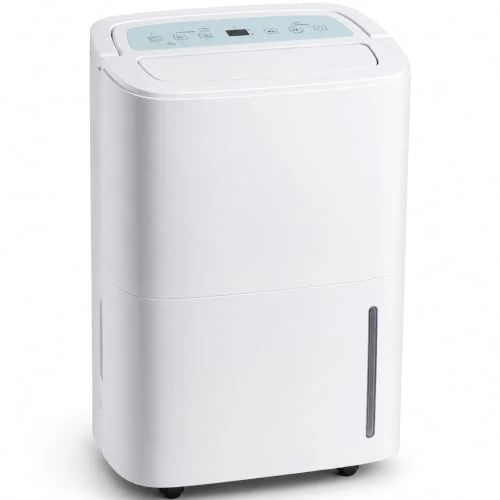Offerta a tempo: Megonia Deumidificatore Casa 70 L/24 h e 350 m³/h per Lavanderia/Bagno | Deumidificatore Portatile Professionale fino a 150 m² / Serbatoio da 5 L / Timer 24 Ore | Camera / Ufficio / Cantina / Garage - 12% da 289.00 € a 255.55 €