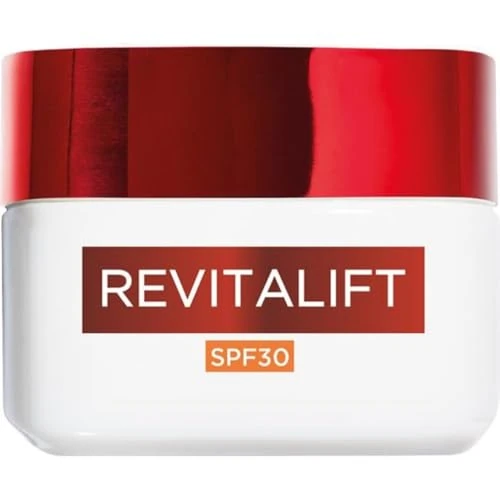 Offerta a tempo: L'Oréal Paris Crema Viso Giorno Revitalift SPF30, Per Tutti i Tipi di Pelle, Azione Rassodante, Pelle Rimpolpata e Idratata, Con Complesso Elasti-flex e Pro-Retinolo A, 50 ml - 24% da 13.99 € a 10.63 €