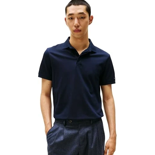 Oferta limitada: Tommy Hilfiger Polo Hidden Placket Reg MW0MW41513 para Hombre, Azul, M de 39.48 € a 39.48 € (ahorro 0.00%)
