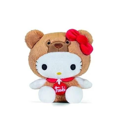Zeitlich begrenztes Angebot: Trudi Hello Kitty gekleidet Hector Bär | Plüsch, Geschenkidee | 15x14,5x10 cm Grosse XS | Hello Kitty and Friends | Modell 25043 von 19.99 € auf 19.99 € (0.00% Rabatt)