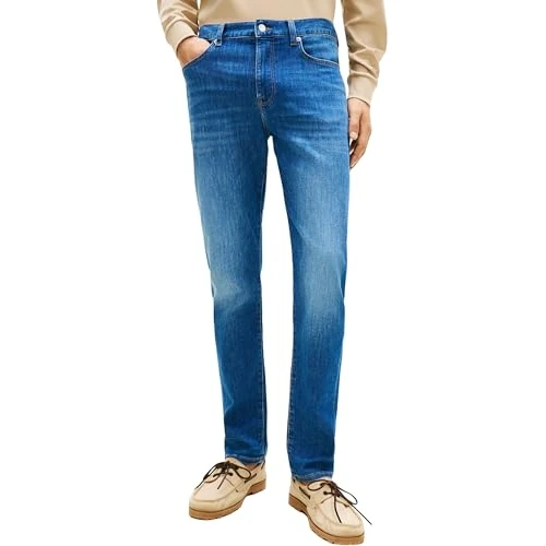 Offerta a tempo: Tommy Hilfiger Uomo Jeans Slim Bleecker Jax Elasticizzati, Blu (Jax Blue), 28W/32L - 0.00% da 93.55 € a 93.55 €