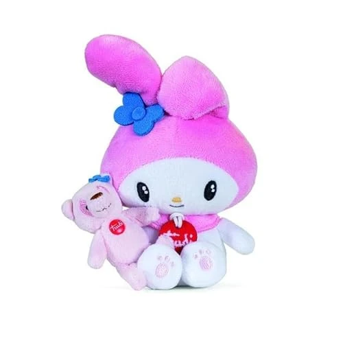 Offerta a tempo: Trudi My Melody e l'amico Orso Ettore | Peluche, idea regalo, My Melody anniversary | 15x14,5x10 cm taglia XS | Hello Kitty and friends | modello 25044 - 50% da 19.99 € a 9.90 €