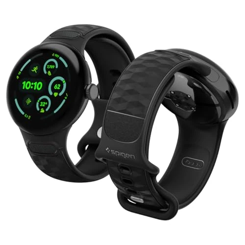 Offerta a tempo: Spigen Cinturino Parallax in TPU Compatibile con Google Pixel Watch 4/3 45mm (2025/2024) - Nero Opaco - 50% da 22.99 € a 11.50 €