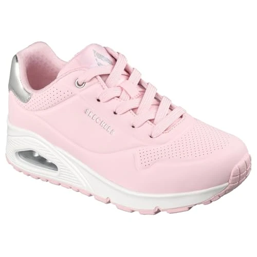 Skechers Uno Golden Air Kobiety buty treningowe, Light Pink Durabuck/Mesh Trim, 36.5 EU