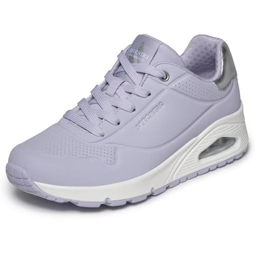 Oferta limitada: Skechers Uno Golden Air Zapatillas para Mujer, Lilac Durabuck/Mesh Trim, 36 EU de 50.88 € a 50.88 € (ahorro 0.00%)