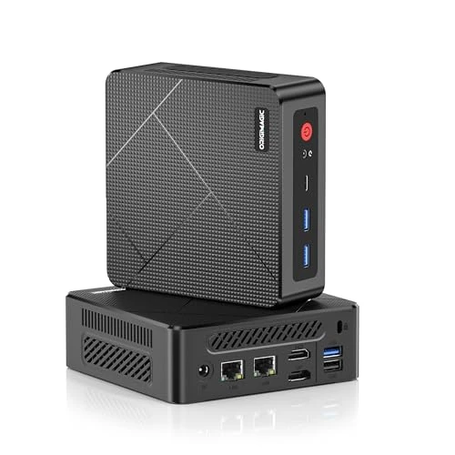 origimagic C4 Mini PC, z procesorem AMD Ryzen 5 3550H (do 3,7GHz), 8 GB pamięci RAM 256GB SSD, mini komputer biurkowy