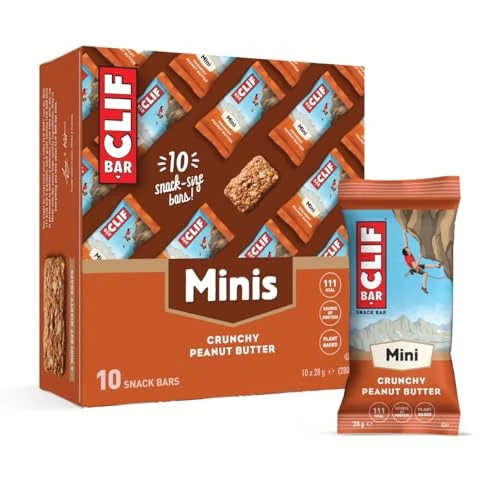 Offerta a tempo: CLIF BAR Minis Crunchy Peanut Butter Barretta Snack, 10 x 28 g - 16% da 12.99 € a 10.91 €