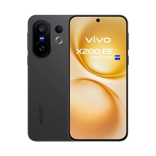 VIVO X200FE 5G, Cameraphone ZEISS Teleobjektiv 50 MP, Smartphone Zeiss 6,31 Zoll Master Color Display, 12 + 12 GB RAM, 512 GB ROM, Dimensity 9300 plus, IP68 + IP69, 6500 mAh, 90 W FlashCharge, NFC