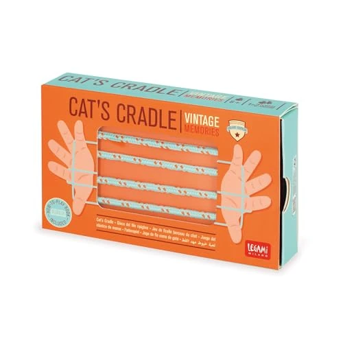 Oferta limitada: Legami - Juego Cat'S Cradle, para niños y Adultos, Apto para Todas Las Edades, Divertido, folleto Incluido con imágenes e Instrucciones de Uso de 5.95 € a 5.95 € (ahorro 0.00%)