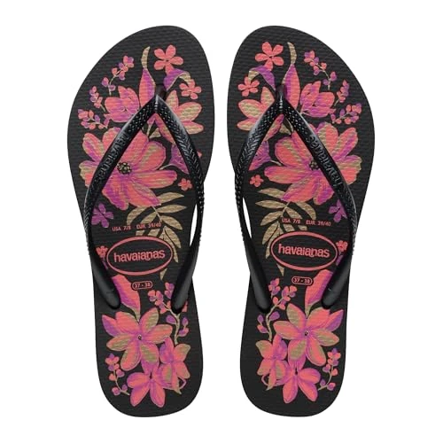 Offerta a tempo: Havaianas Slim Organic Donna FlipFlop Black/Grey/Gold 39 EU - 39% da 32.00 € a 19.53 €