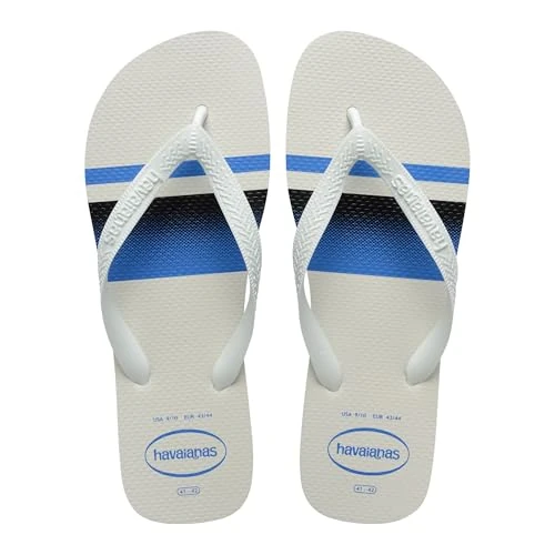 Offerta a tempo: Havaianas Top Basic Uomo FlipFlop White/White/Blue 43 EU - 16% da 22.00 € a 18.38 €