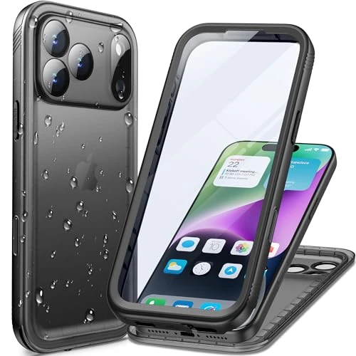 Offre limitée : Cozycase Coque Top Antichoc IP68 Etanche pour iPhone 17 Pro Militaire 360 Intégrale Anti Choc Chute Poussière Eau Protection Ecran Incassable Rigide Double Chantier i Phone 17Pro Waterproof Case de 29.99 € à 25.99 € (13% de remise)