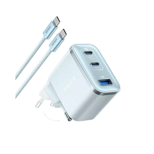 Offre limitée : Anker Chargeur USB C 70W Nano 3 Ports, Recharge Rapide avec Sortie UltraFast, Compact et Élégant, pour iPhone 17 16 15, MacBook Air, iPad, Pixel, Galaxy, et Autres (Câble Inclus) de 37.20 € à 39.99 € (-7.50% de remise)