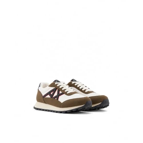 Offerta a tempo: Armani Exchange Drop, Scarpe da Ginnastica Uomo, Musk off White, 43 EU - 40% da 130.00 € a 78.19 €