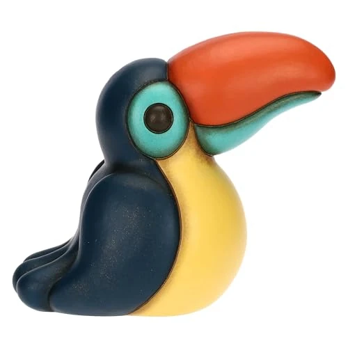 THUN - Grote Tucano - keramiek - Icone collectie - 9,8 x 16,5 x 14,6 cm