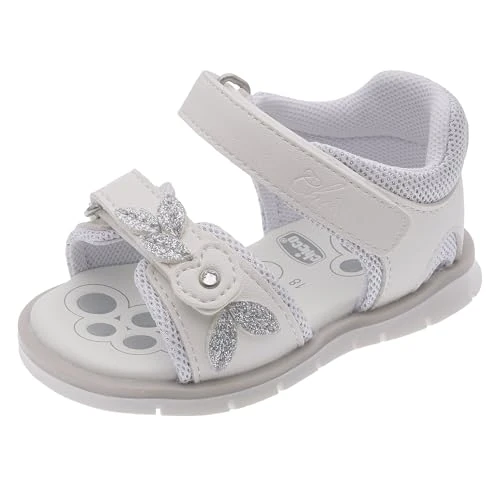 Chicco, Sandalias Niña Cerradas por Detrás, con Doble Cierre, Zapatos para Niña, Designed in Italy