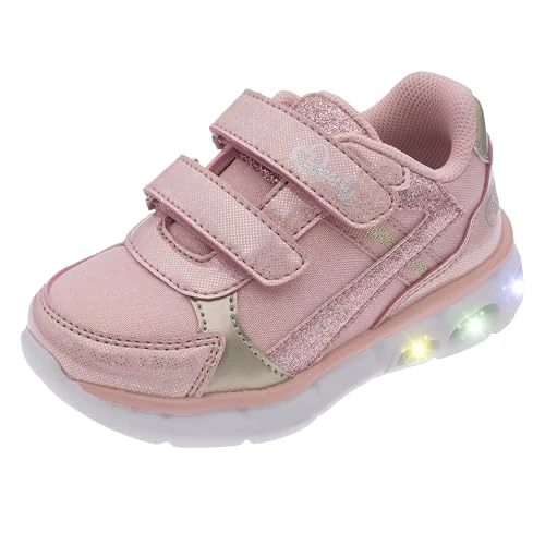Offerta a tempo: Chicco, Scarpe con Luci Bambina, Scarpe Bambina Sneakers, con Comoda Chiusura con Doppio Strappo, Designed in Italy - 24% da 39.99 € a 30.49 €