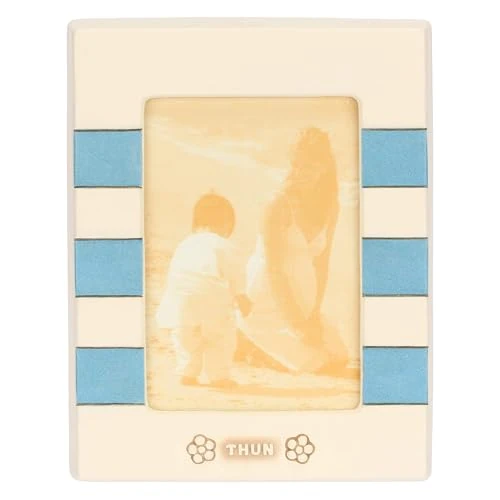 THUN - Portafotos Mediano - Cerámica - Colección Chroma - 16,2 x 2,6 x 20,6 cm