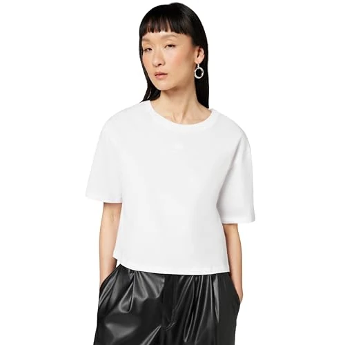 Offerta a tempo: Armani Exchange Salin De Giraud, Logo Lettering On Back T-Shirt, Bianco Ottico, XL Donna - 40% da 41.43 € a 24.86 €
