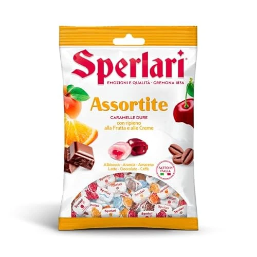 Offerta a tempo: SPERLARI - CARAMELLE DURE ASSORTITE RIPIENE, 420g - 30% da 3.41 € a 2.38 €