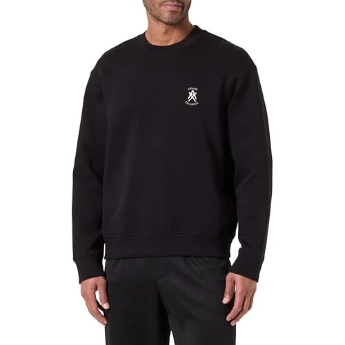 Oferta limitada: Armani Exchange One Block Up, Color Contrast Embroiderd Logo Sudadera, Negro, M para Hombre de 81.61 € a 69.37 € (ahorro 15%)