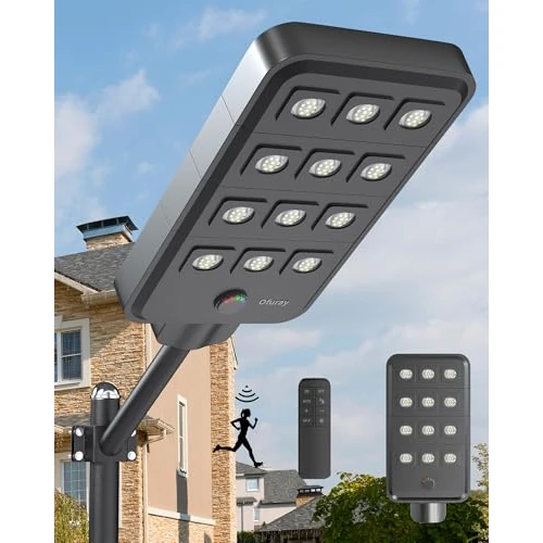 Tijdelijke aanbieding: Ofuray Of-12600 W straatlantaarn op zonne-energie, 6500 K superheldere van 599.52 € naar 599.52 € (0.00% korting)