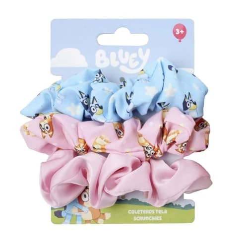 Offerta a tempo: Accessori Capelli Elastico in Tessuto 3 Pezzi Bluey - 0.00% da 3.40 € a 3.40 €