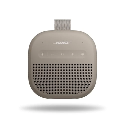 Oferta limitada: Bose Novedad SoundLink Micro (2.ª generación) Altavoz Bluetooth portátil, Altavoz para Exterior inalámbrico, hasta 12 h de autonomía, Resistente al Agua y al Polvo, Arenisca de 129.95 EUR a 104.90 EUR (ahorro 19%)