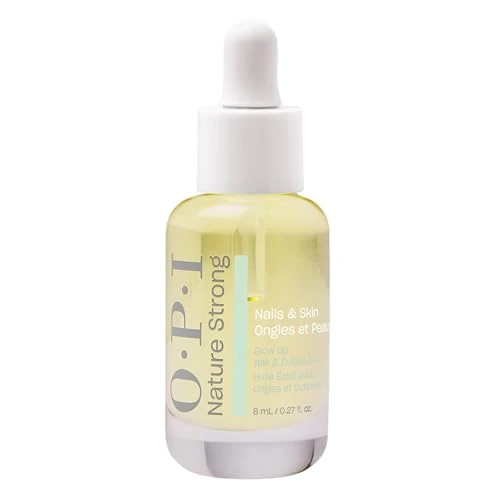 Offerta a tempo: OPI Nature Strong Skincare Glow Up Nail and Cutlicle Oil - Olio Per Unghie E Cuticole Con Vitamina E, Per Cuticole morbide e nutrite – 8ml - 30% da 11.00 € a 7.70 €