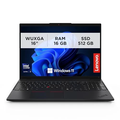 Tijdelijke aanbieding: Lenovo Notebook 16 inch ThinkPad L16 Gen 1, professionele pc Windows 11 Pro, Intel Core Ultra 5 125U, RAM 16 GB DDR5, 512 GB SSD NVMe, laptop AI Boost, Computer Audio Dolby, Thunderbolt 4 van 1314.00 EUR naar 1314.00 EUR (korting 0%)
