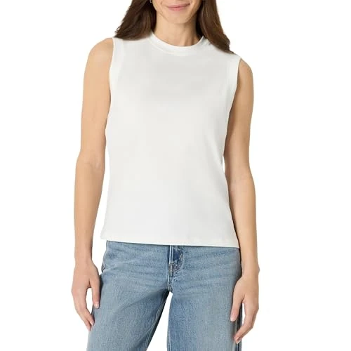 Offre limitée : Amazon Essentials T-shirt Basique à Col Rond Coupe Décontractée en 100% Coton Femme, Blanc, XL de 4.79 € à 4.79 € (0.00% de remise)