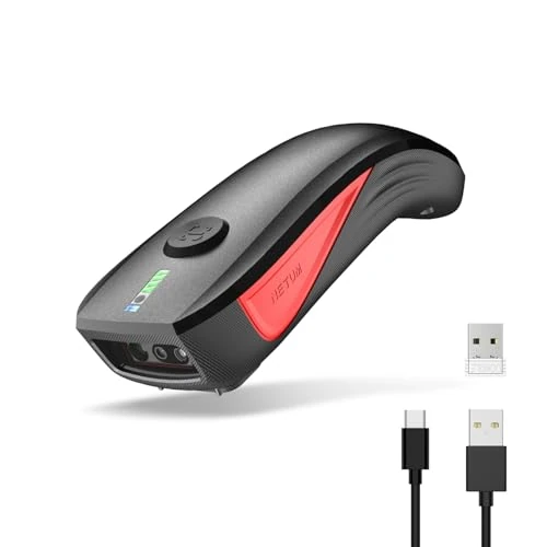 Limited-time offer: NETUM CS9501 Bluetooth QR Code Scanner– Upgraded Wireless Barcode Scanner with Zebra's Scan Engine, Portable 2D Code Reader for Inventory Management for Tablets, Android, iOS, PC and POS Systems from 177.89 £ to 177.89 £ (save 0.00%)