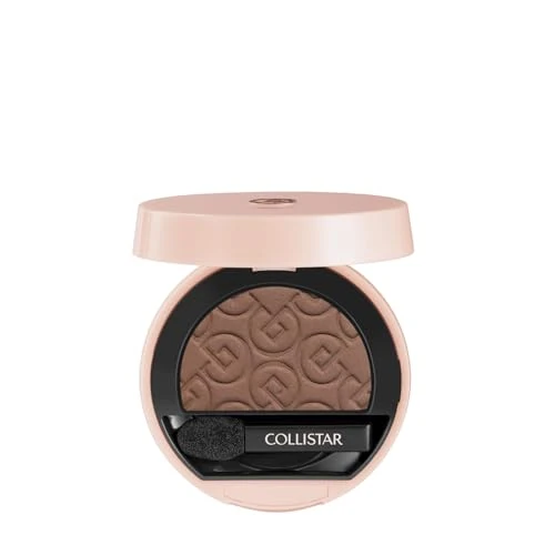Collistar Fard à paupières compact sans défaut, maquillage des yeux longue durée, texture douce et multi-finition, facile à décolorer, 420 tapis de cacao, 3 g