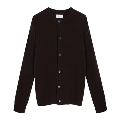 Diana Studio Cardigan In Maglia con Effetto Bouclè Suéter, marrón, L para Hombre