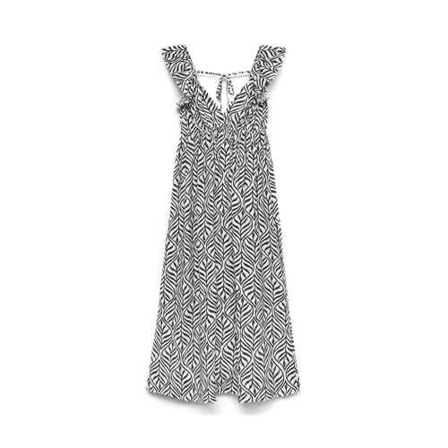 Zeitlich begrenztes Angebot: VERO MODA Vmjosie Sl Ankle Frill Dress WVN Ga von 44.99 € auf 44.99 € (0.00% Rabatt)