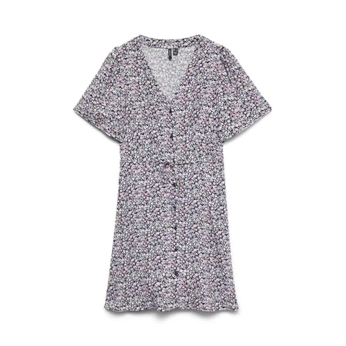 Offerta a tempo: Vero Moda Vmalba SS - Abito Corto Wvn Noos - 26% da 24.99 € a 18.41 €